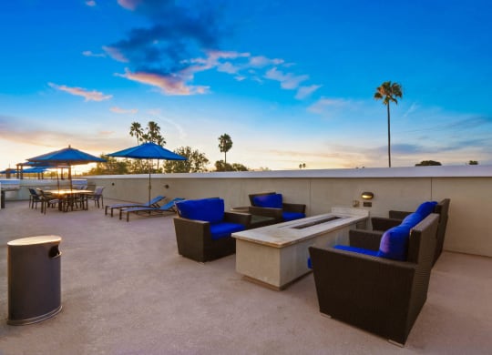 Outdoor Seating at Madison Toluca, California