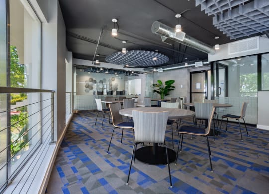 Dining table at Midvale Apartments, Los Angeles, CA, 90024