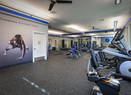 Gym center at Milan Apartment Townhomes, Las Vegas, NV, 89183