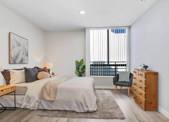 Bedroom at The Kenmore Los Feliz, Los Angeles, CA, 90027-4063