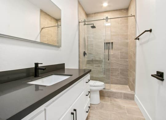 Bathroom at Rochester Apartments, Los Angeles, CA