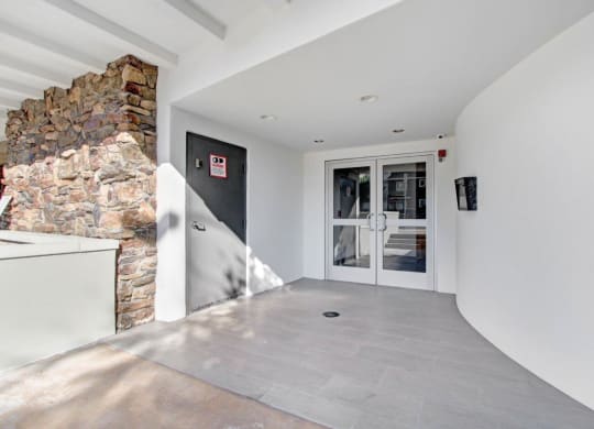 Entrance View at Toluca Court, Toluca Lake