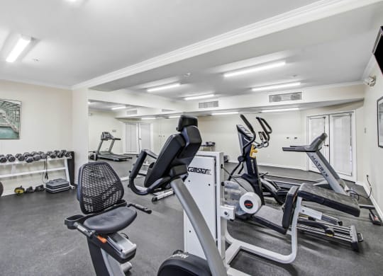 Modern Fitness Center at Toluca Court, Toluca Lake, CA