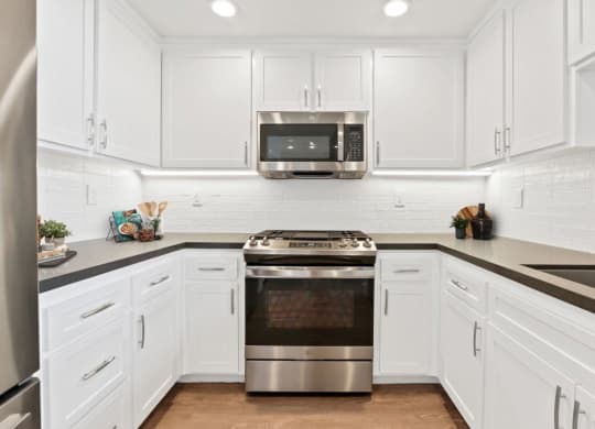 Kitchen Bar With Granite Counter Topat Toluca Court, Toluca Lake, 91602