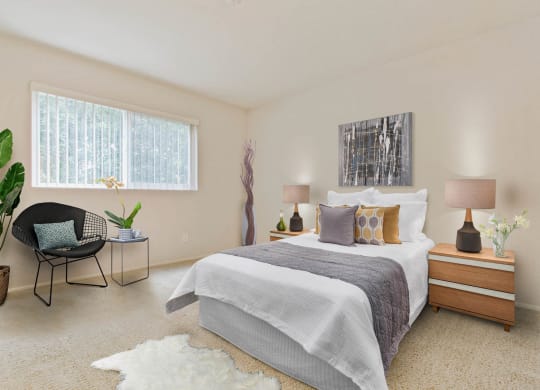 Gorgeous Bedroom at Toluca Lofts, Toluca Lake, CA