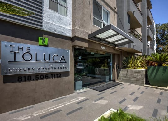 Entrance View at Toluca Lofts, Toluca Lake, CA, 91602