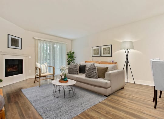 Living Room at Toluca Lofts, California, 91602