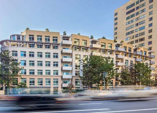 Exterior Front Façade at Wilshire Margot, California