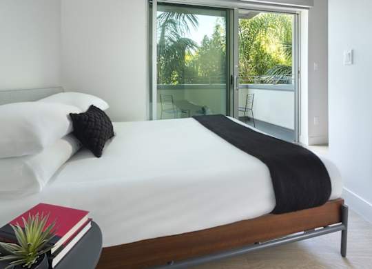 Bedroom at Wilshire Margot, Los Angeles, 90024 
