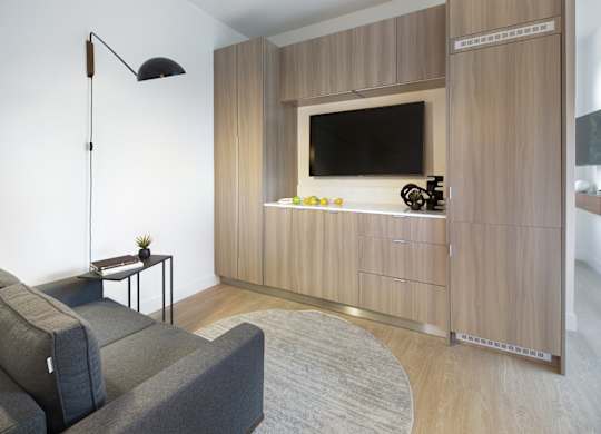 Media Room at Wilshire Margot, Los Angeles, 90024 