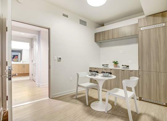 Elegant Dining Space at Wilshire Margot, Los Angeles California 
