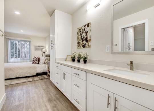 Bathroom at Woodcliff Apartments