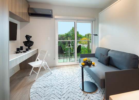 Living Room at The Aster, Los Angeles, California