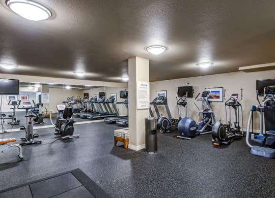 Modern Fitness Center at The Corydon, Seattle, WA
