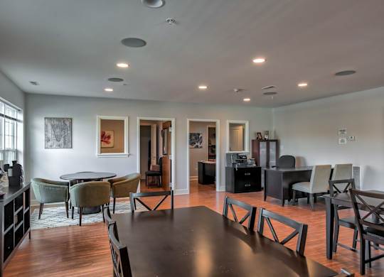 Modern Dining Room at Iroquois Village, Niskayuna, NY