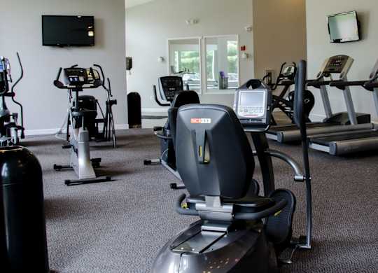Gym with Exercise Equipment's at Hidden Lakes Apartments, Clarkston, 48346