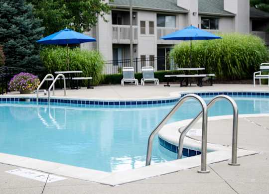 Clear Pool at Heather Ridge Apartments, Michigan