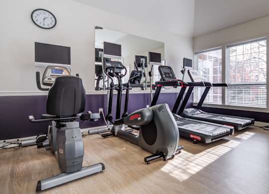 Beautiful Gym at Highlands at Warwick Apartments, Lilitz, PA 17543