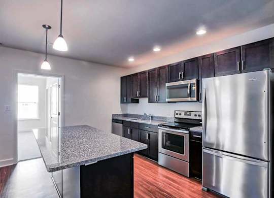 Modern Kitchen at Iroquois Village, Niskayuna, NY, 12309