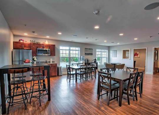 Community Kitchen at Iroquois Village, New York