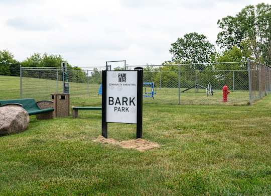 Pet Park at Pine Ridge Apartments, Michigan