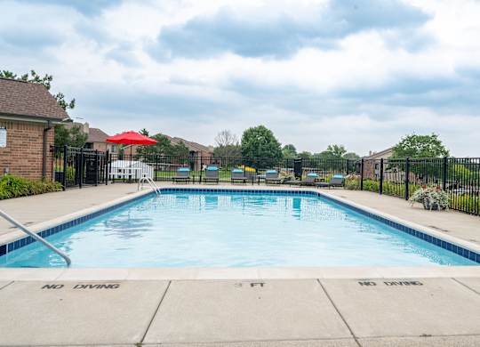 Swimming Pool at Pine Ridge Apartments, Rochester Hills, 48307