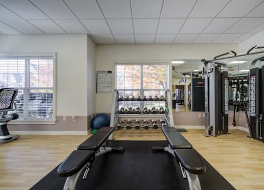 Fitness Center at The Crest at Elm Tree, Mount Joy