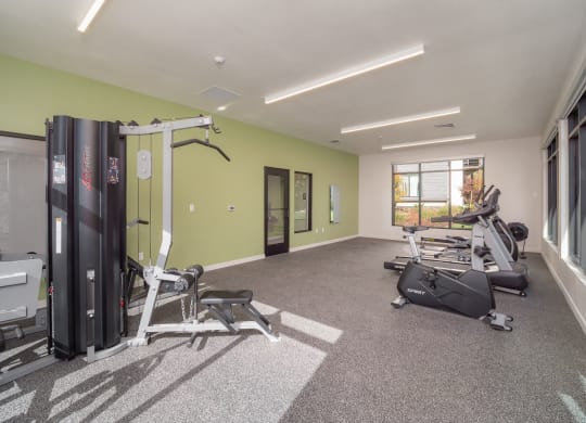 the gym at the preserve apartments falls oh