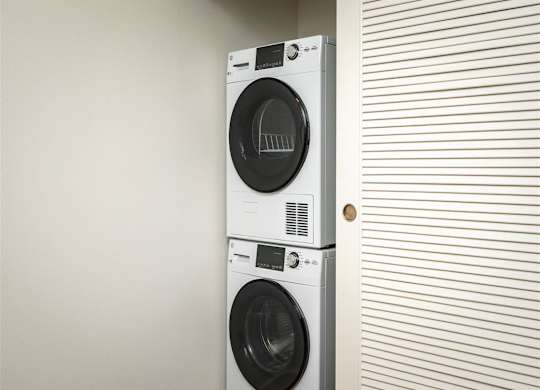 washer and dryer