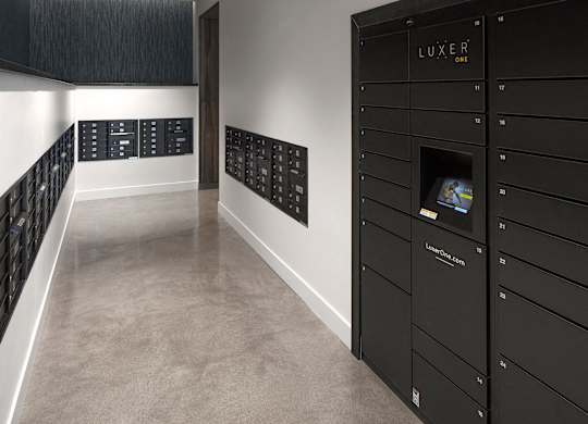 A black wall with the word