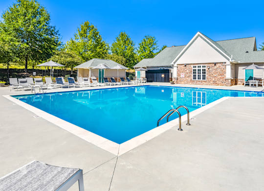Pool at Ashley Court Apartments, Charlotte