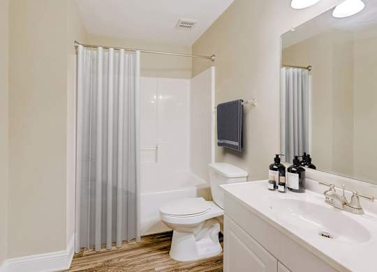 Vanity Lights at Brandemere Apartment Homes, Winston Salem, North Carolina