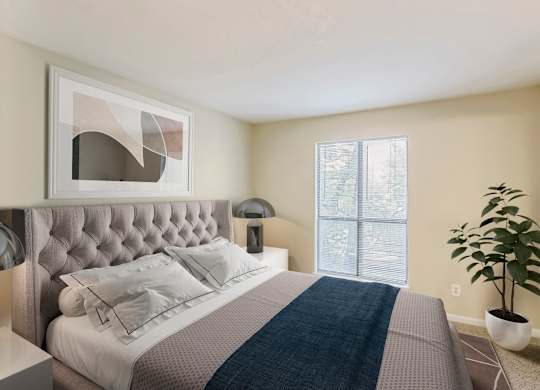 Large Bedroom at Brandemere Apartment Homes, North Carolina, 27106