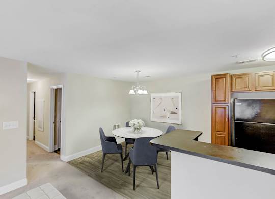 Dining With Kitchen View at Brandemere Apartment Homes, North Carolina