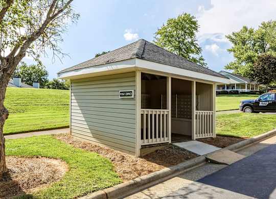 Outdoor Porch at Brandemere Apartment Homes, Winston Salem, NC, 27106