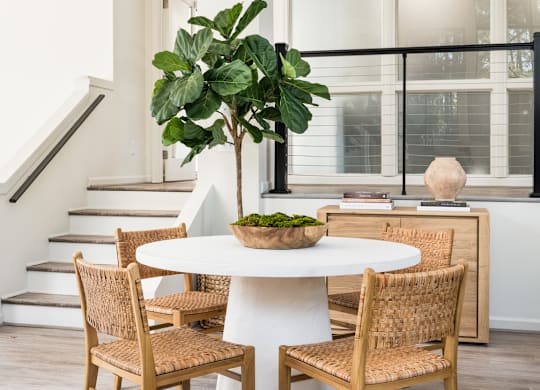 Elegant Dining Room at Bridges at Mallard Creek Apartment Homes, Charlotte, 28269