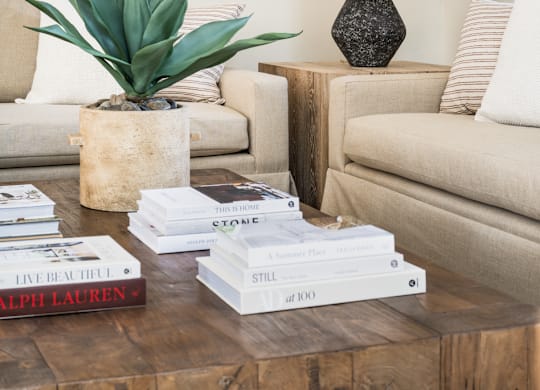 a living room filled with furniture and a large plant at Bridges at Mallard Creek Apartment Homes, Charlotte, 28269