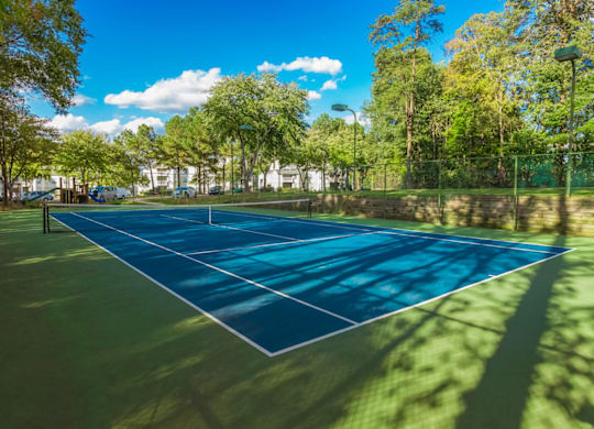 Tennis Court at Bridges at Mallard Creek Apartment Homes, Charlotte, 28269