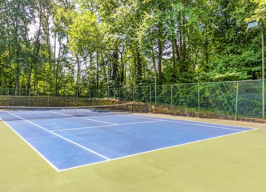 Large Tennis Court at Bridges at Mallard Creek Apartment Homes, North Carolina, 28269