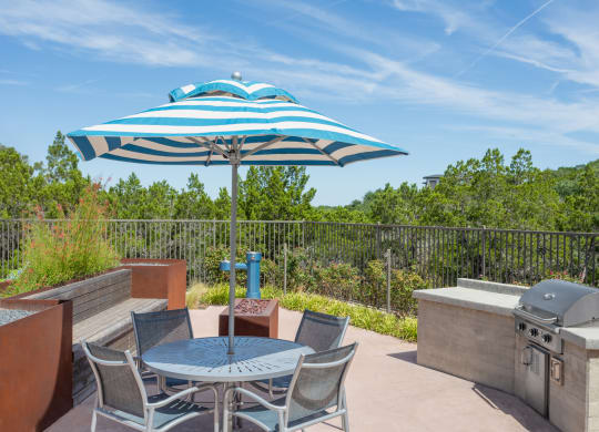 grilling area