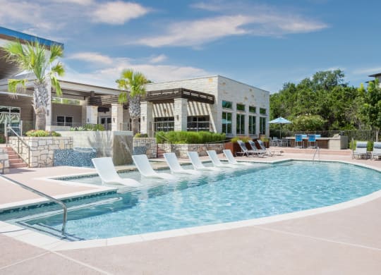 community swimming pool