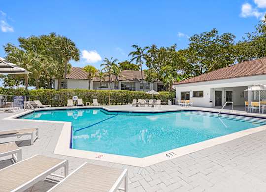 swimming pool with sundeck