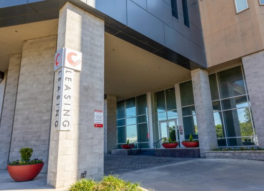 Exterior of leasing office