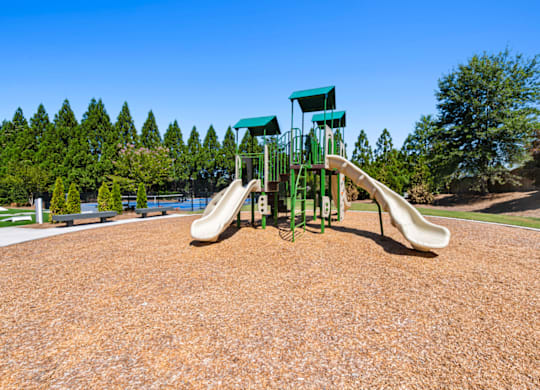 Open Play Area at Caveness Farms Apartments, Wake Forest, NC 27587