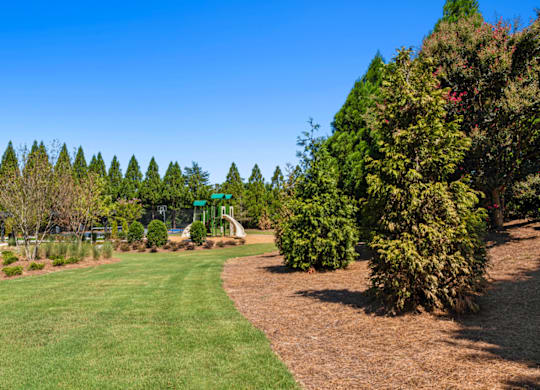 Walking Path at Caveness Farms Apartments, Wake Forest 