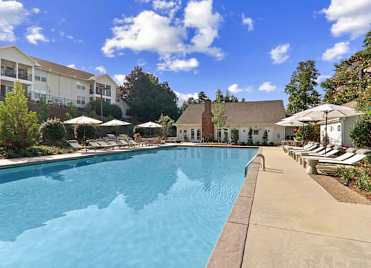 Pool at Caveness Farms Apartments, North Carolina, 27587