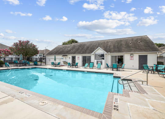 take a dip in our resort style pool
