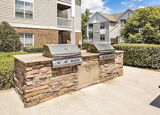 Grill Stations at The Grayson Apartment Homes, Charlotte, NC, 28262