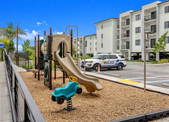 play area at the apartments