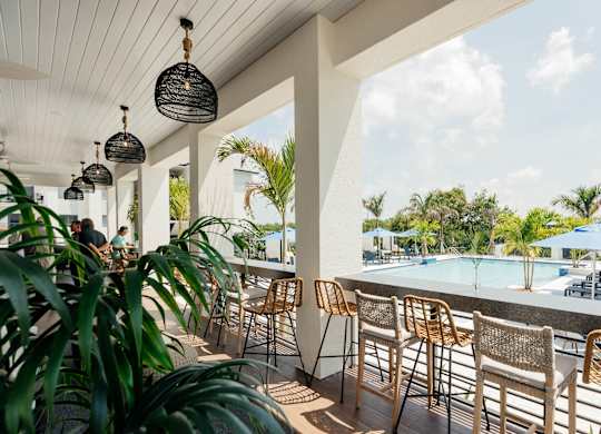 a restaurant or other place to eat